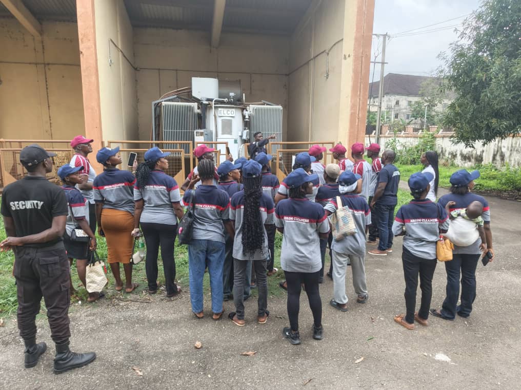 Training and induction of staff for cleaning services at AEDC's Facilities